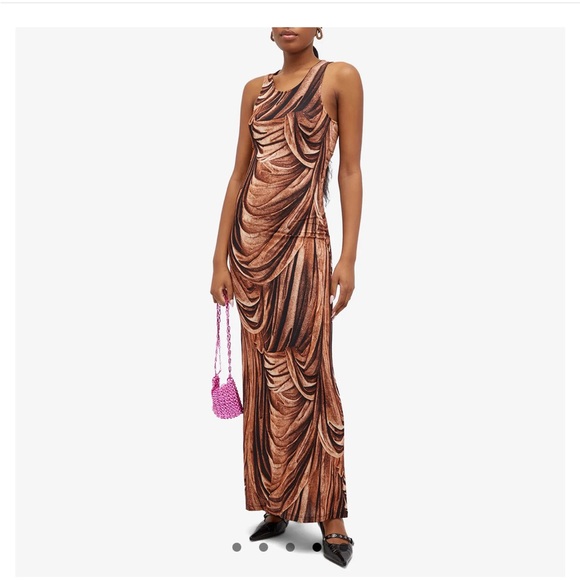 PACO RABANNE DRAPE DRESS - Picture 4 of 7